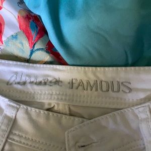 Almost famous white size 9 jeans
